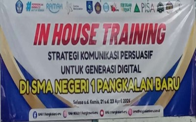 Meningkatkan Kualitas Pembelajaran, SMA Negeri 1 Pangkalan Baru Sukses Gelar In House Training (IHT) Strategi Komunikasi Persuasif